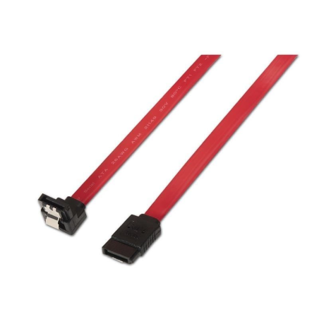 Cable SATA Aisens A130-0156/ SATA Macho - SATA Macho/ 0.5cm/ Rojo