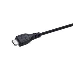 Cable USB 2.0 Duracell USB5013A / USB Macho - MicroUSB Macho/ 1m/ Negro