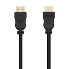 Cable HDMI 1.4 14+1 CCS Aisens A119-0528/ HDMI Macho - HDMI Macho/ 1m/ Negro