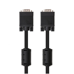 Cable SVGA Nanocable 10.15.0110/ VGA Macho - VGA Macho/ 10m/ Negro