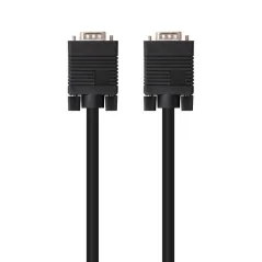 Cable SVGA Nanocable 10.15.1303/ VGA Macho - VGA Macho/ 3m/ Negro