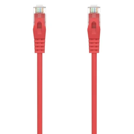 Cable de Red RJ45 AWG24 UTP Aisens A145-0558 Cat.6A/ LSZH/ 50cm/ Rojo