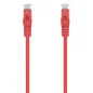 Cable de Red RJ45 AWG24 UTP Aisens A145-0558 Cat.6A/ LSZH/ 50cm/ Rojo