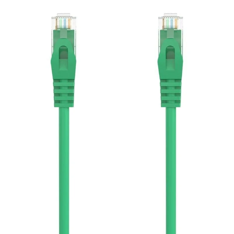 Cable de Red RJ45 AWG24 UTP Aisens A145-0581 Cat.6A/ LSZH/ 1.5m/ Verde