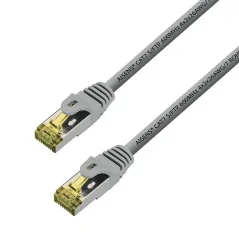 Cable de Red RJ45 SFTP Aisens A146-0338 Cat.7/ 10m/ Gris