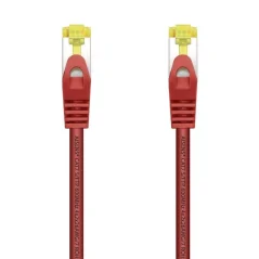 Cable de Red RJ45 SFTP Aisens A146-0470 Cat.7/ 1m/ Rojo