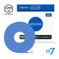 Bobina de Cable RJ45 SFTP AWG23 Aisens A146-0664 Cat.7/ 100m/ Azul