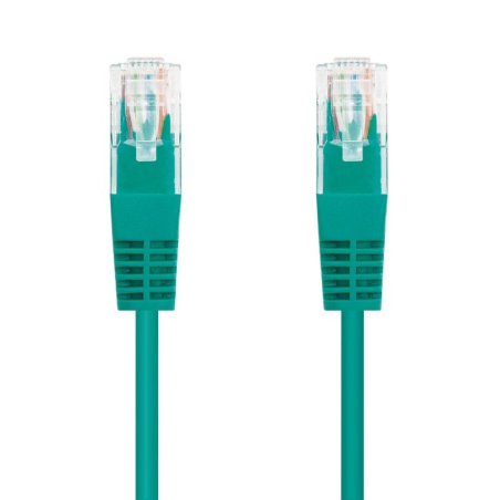 Cable de Red RJ45 UTP Nanocable 10.20.0400-L25-GR Cat.6/ 25cm/ Verde