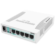 Switch Mikrotik CSS106-5G-1S 6 Puertos/ RJ45 10/100/1000/ SFP/ PoE