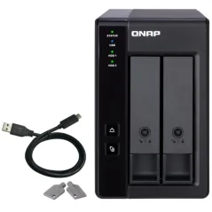 DAS QNAP TR-002/ 2 Bahías 3.5'- 2.5'/ Formato Torre