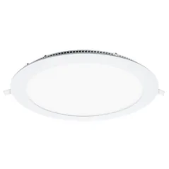 Downlight Iglux LS-102118-FB V2/ Circular/ Ø220 x 19mm/ Potencia 18W/ 1700 Lúmenes/ 6000ºK/ Blanco