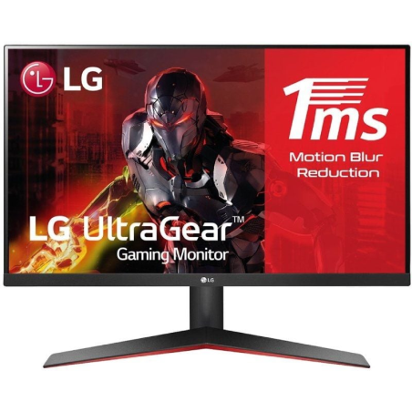 Monitor Gaming LG 24MP60G-B 23.8'/ Full HD/ 1ms/ 75Hz/ IPS/ Negro