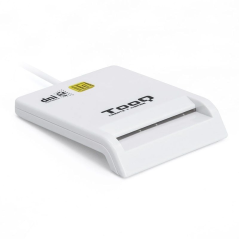 Lector de DNI TooQ TQR-210W/ Blanco