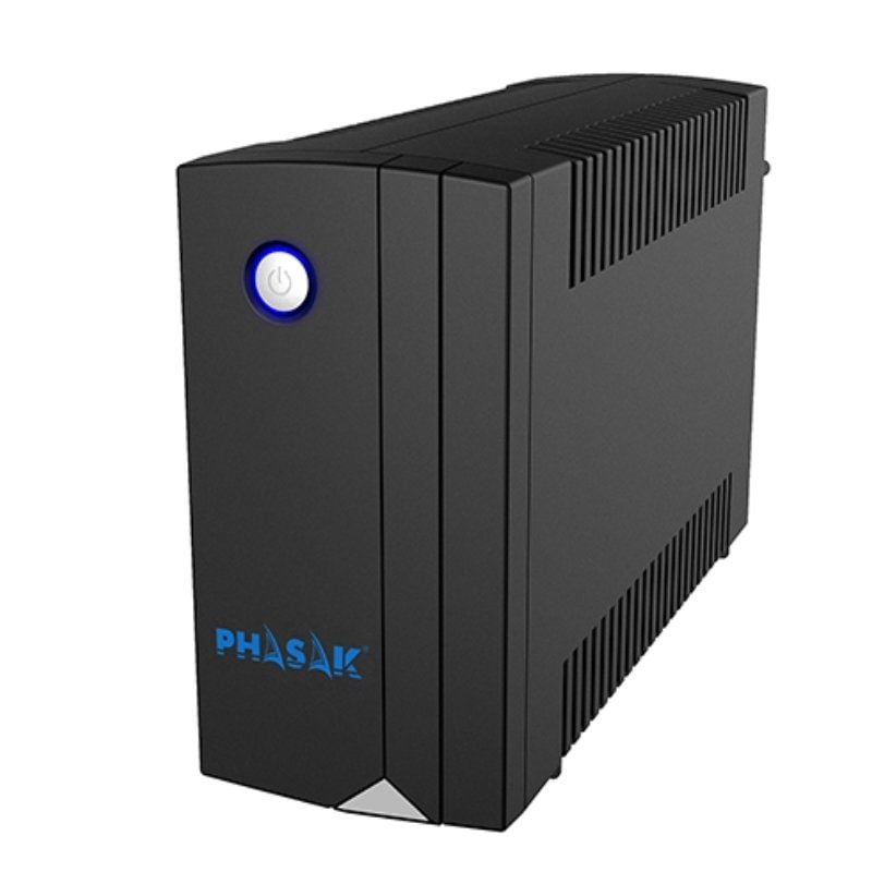 SAI Línea Interactiva Phasak Ottima 860 VA Interactive/ 860VA-480W/ 2 Salidas/ Formato Torre SAI Línea Interactiva Phasak Ottima 860 VA Interactive/ 860VA-480W/ 2 Salidas/ Formato Torre