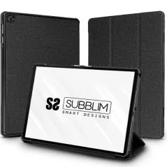 Funda Subblim Shock Case CST-5SC120 para Tablet Lenovo M10 Plus 3a Gen TB-125F/128F de 10.6'/ Negra