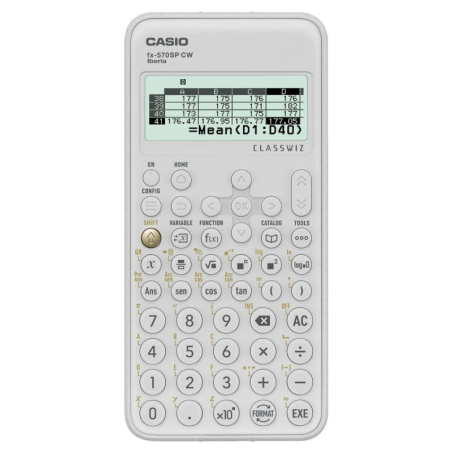 Calculadora Científica Casio ClassWiz FX-570 SP CW/ Blanca