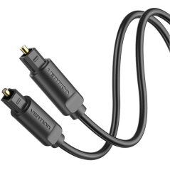 Cable de Audio de Fibra óptica Vention BAEBF/ 5m/ Negro