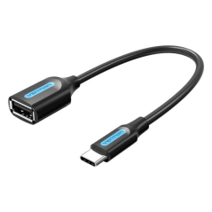 Adaptador USB 2.0 Tipo-C Vention CCSBB/ USB Tipo-C Macho - USB Hembra