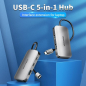 Hub USB Tipo-C Vention TNBHB/ 3xUSB/ 1xUSB Tipo-C