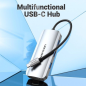 Docking USB Tipo-C Vention TOIHB/ 1xHDMI/ 1xVGA/ 3xUSB-A/ 1xUSB Tipo-C PD/ Gris