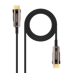 Cable HDMI 2.0 4K Nanocable 10.15.2020/ HDMI Macho - HDMI Macho/ 20m/ Negro