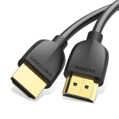 Cable HDMI 2.0 4K Portatil Vention AAIBD/ HDMI Macho - HDMI Macho/ 0,5m/ Negro