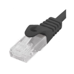 Cable de Red RJ45 UTP Phasak PHK 1725 Cat.6/ 25m/ Negro