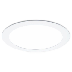 Downlight Iglux WIFI-20W/ Circular/ Ø240 x 30mm/ Potencia 20W/ 2100 Lúmenes/ 6000ºK/ Blanco