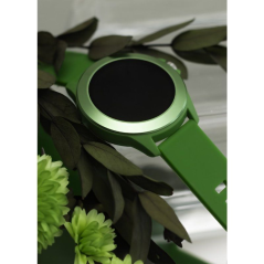 Smartwatch Forever Colorum CW-300/ Notificaciones/ Frecuencia Cardíaca/ Verde