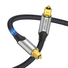 Cable de Audio de Fibra óptica Vention BAVHF/ 1m/ Gris