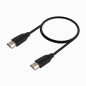Cable HDMI 2.0 4K Aisens A120-0725/ HDMI Macho - HDMI Macho/ 3m/ Negro