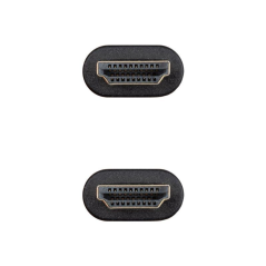 Cable HDMI 2.0 CCS Nanocable 10.15.3902/ HDMI Macho - HDMI Macho/ 2m/ Negro