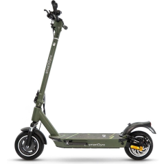 Patinete Eléctrico SmartGyro K2 Army Certificado/ Motor 800W/ Ruedas 10'/ 25km/h /Autonomía 45km/ Verde