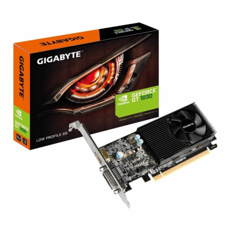 Tarjeta Gráfica Gigabyte GeForce GT 1030 2G/ 2GB GDDR5/ Perfil Bajo