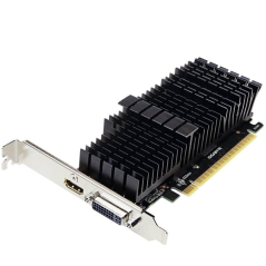 Tarjeta Gráfica Gigabyte GeForce GT 710 Silent/ 2GB DDR5/ Compatible con Perfil Bajo