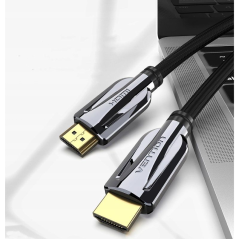 Cable HDMI 2.1 8K Vention AALBG/ HDMI Macho - HDMI Macho/ 1.5m/ Gris y Negro