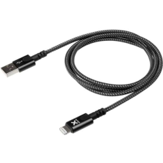 Cable USB 2.0 Lightning Xtorm CX2011/ USB Macho - Lightning Macho/ 1m/ Negro