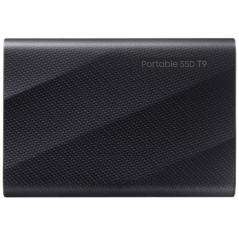 Disco Externo SSD Samsung Portable T9 4TB/ USB 3.2/ Negro