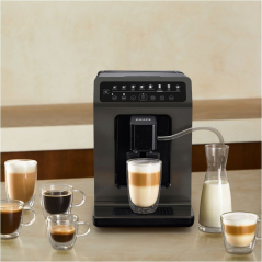 Cafetera Expreso Krups Classic Edition/ 1450W/ 15 Bares/ Gris